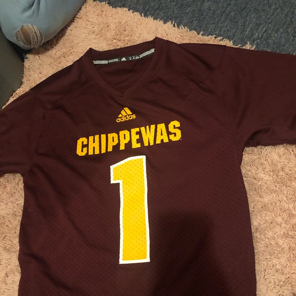 CMU football jersey